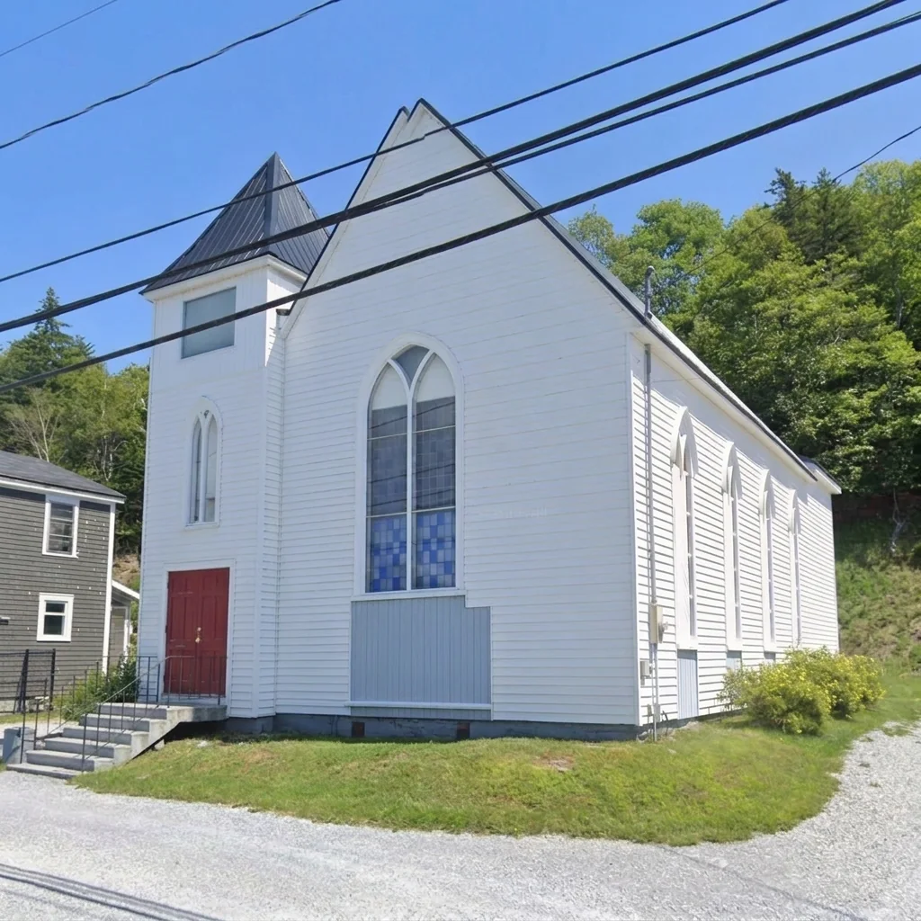 Exterior of Higher Life Church in Quispamsis, New Brunswick
